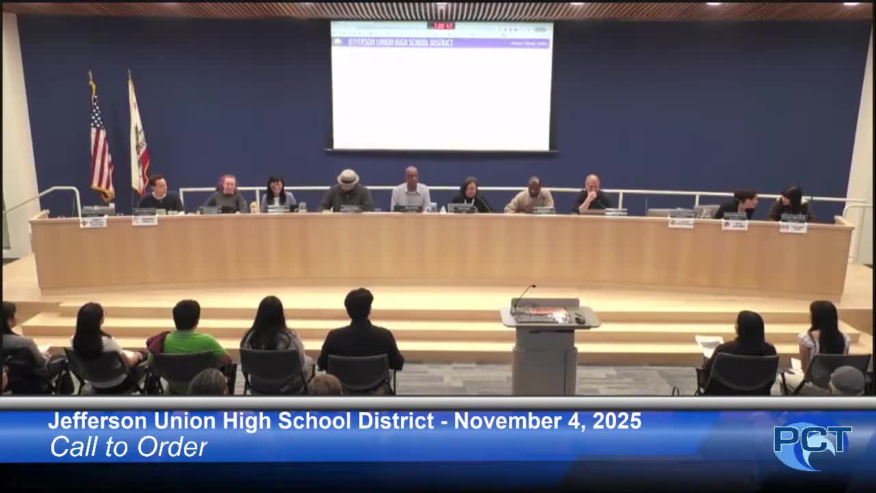 Board reports one expulsion, approves executive director agreement for Daly City Youth Health Center and accepts routine items