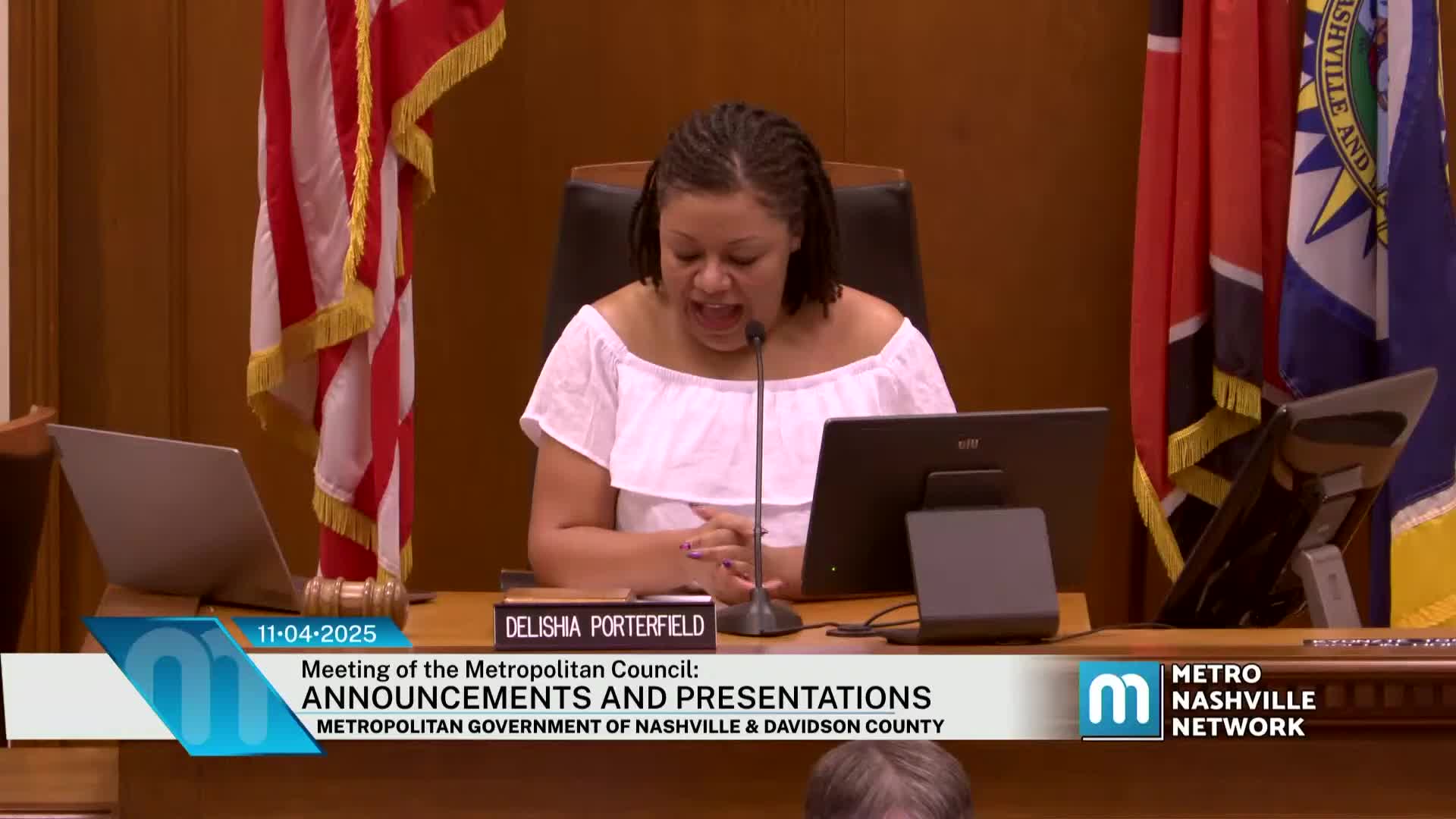 Council Member Nash introduces resolution recognizing Carol Etherington Fossek and 50 years of Nashville's Victim Intervention Program