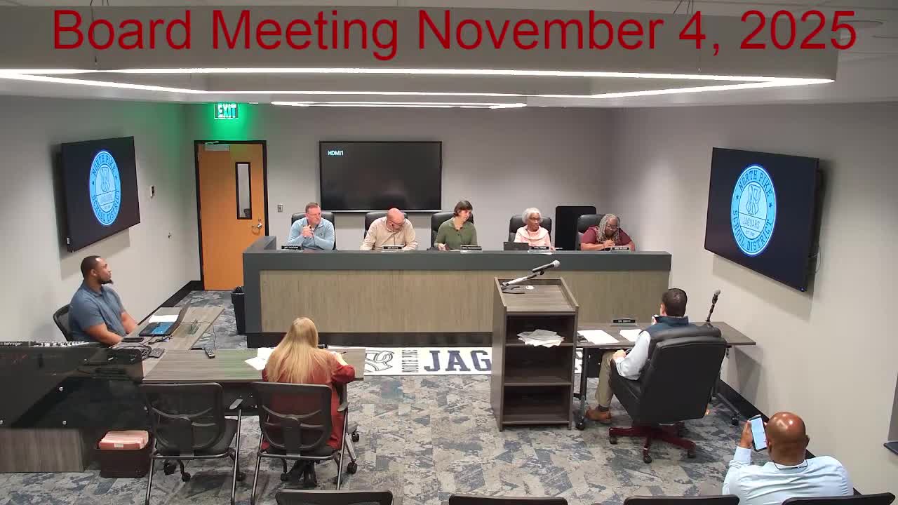 Board moves into executive session to consider student matter; parent and student present
