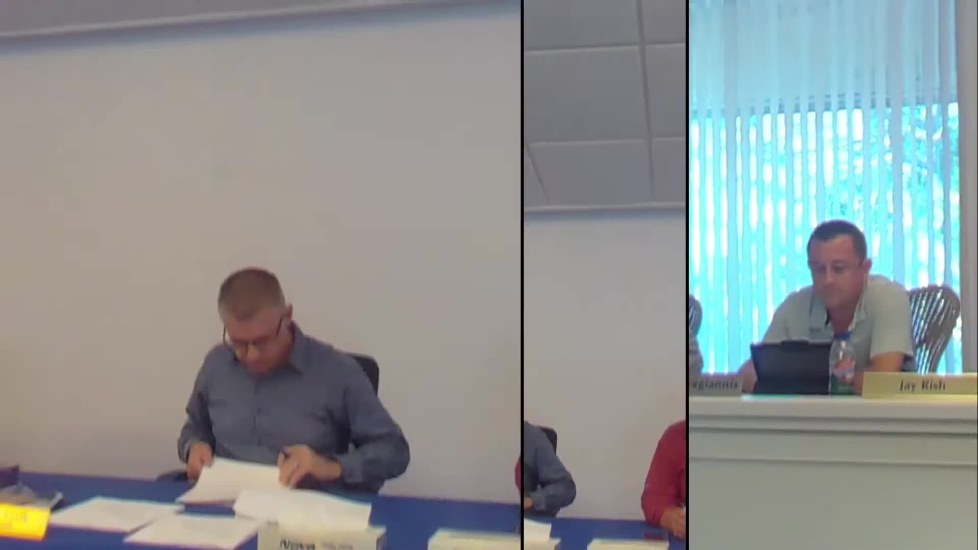 Port St. Joe board tables special-exception request for retaining wall at Drabkin property