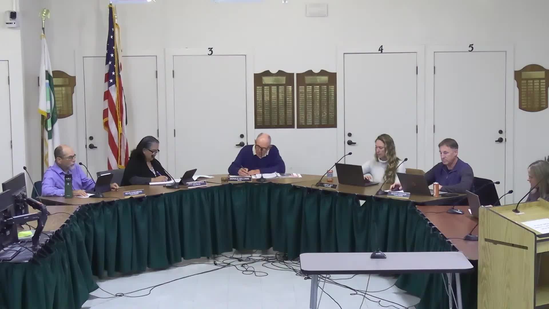 Votes at a glance: key Calistoga council actions on Nov. 4, 2025