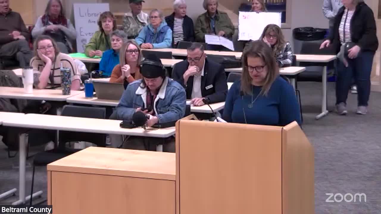 Beltrami County Historical Society urges restoration of county support; cites 10,000 annual visitors and $300,000 in grants