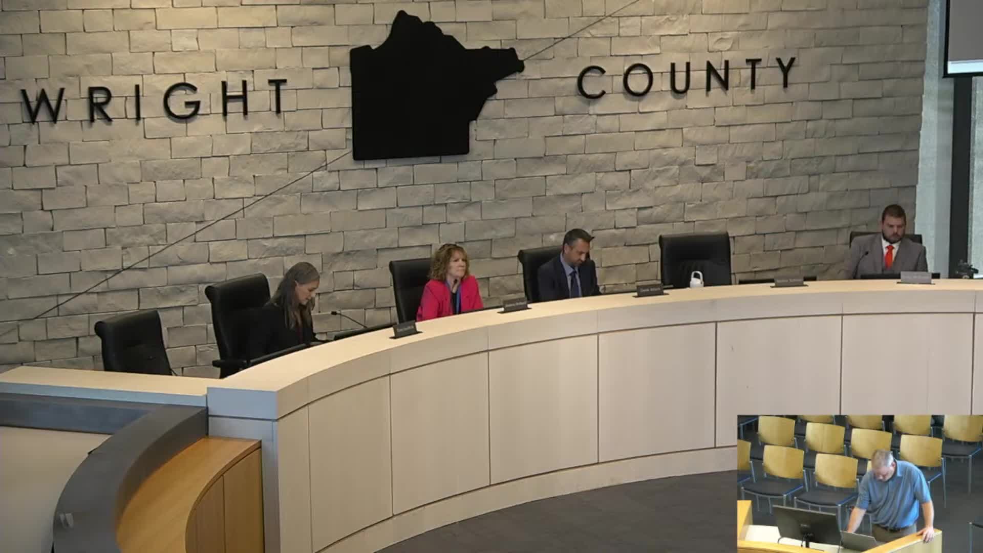 Wright County adopts 2026 fee schedule after debate over planning permit increases; effort to keep permits flat fails