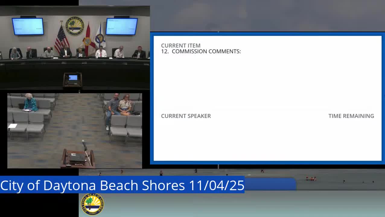 Daytona Beach Shores reports $900,000 state appropriation for public-works equipment; mayor outlines larger $2.6M plan