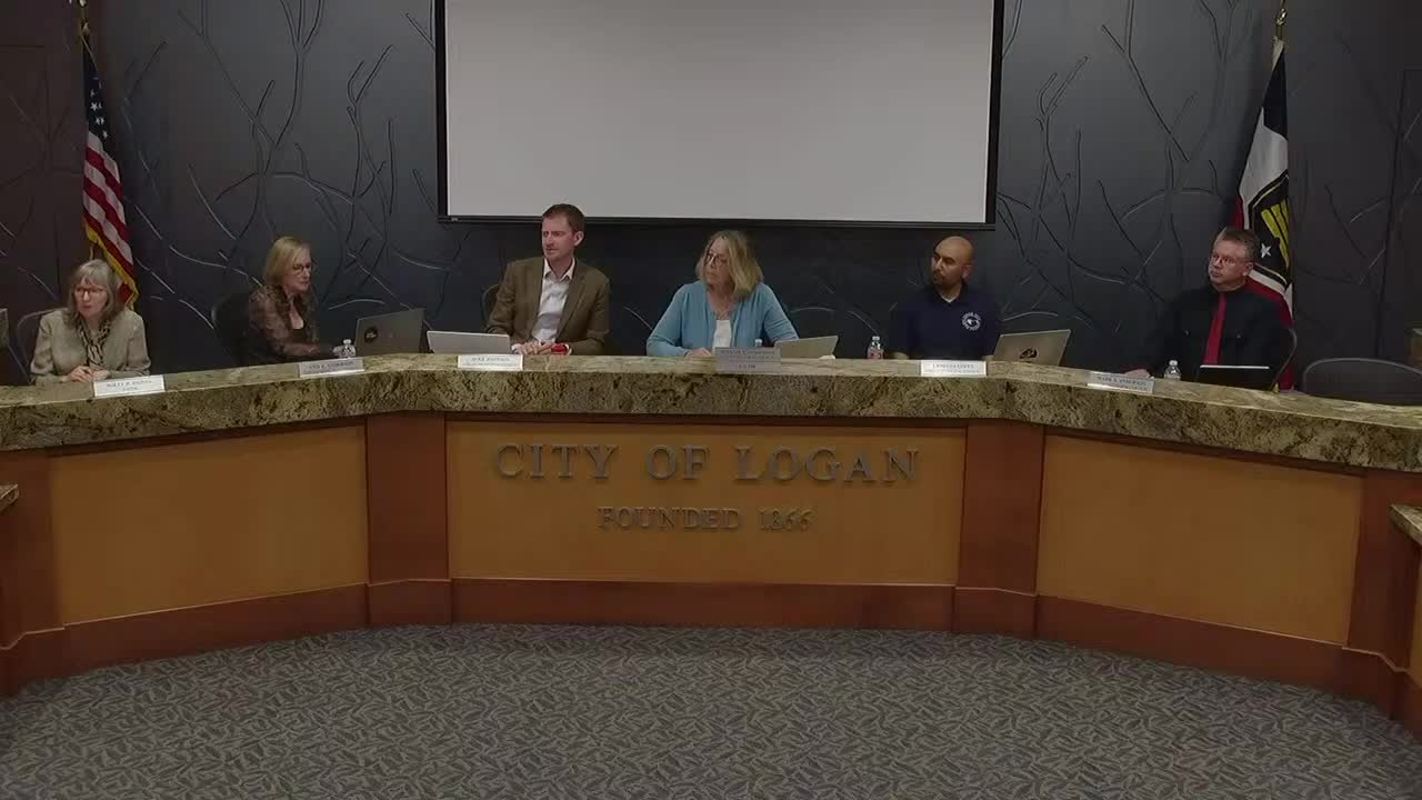 Logan council holds public hearing to convey downtown parcel to Bragg for low‑income senior housing