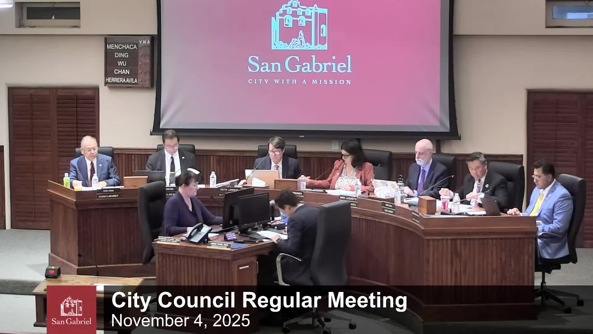 San Gabriel council introduces ordinance to raise council pay to $1,275 per month, 4-1 vote