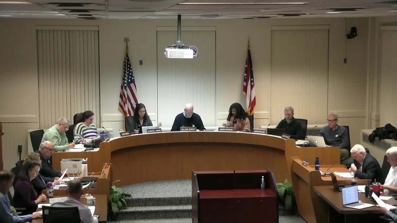 Oxford staff present 2026 budget changes; council adopts supplemental 2025 appropriation