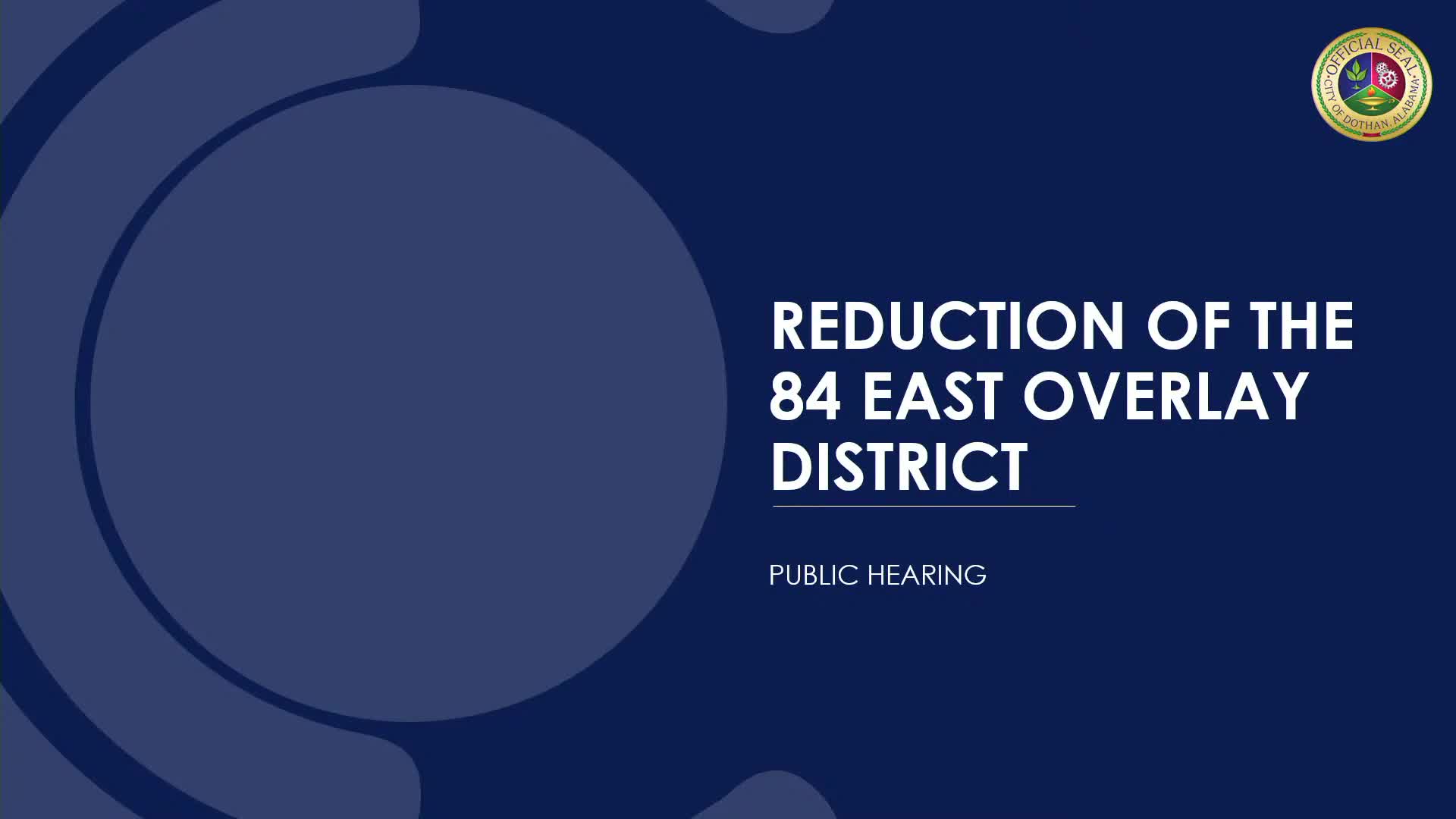 Dothan commissioners amend proposed removal of parcels from Highway 84 East overlay, set new public hearing