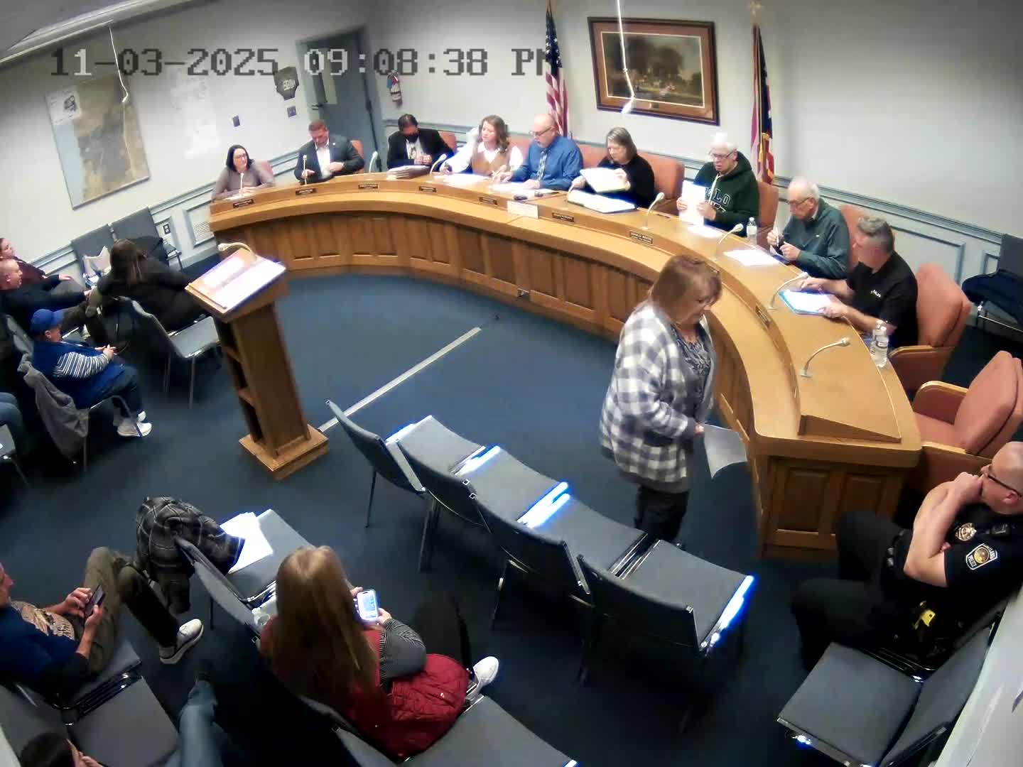 Cortland council confirms executive-session decisions, adjourns after routine motion