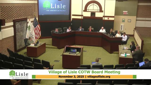 Lisle board authorizes staff to begin early closeout of UTI tax-increment district