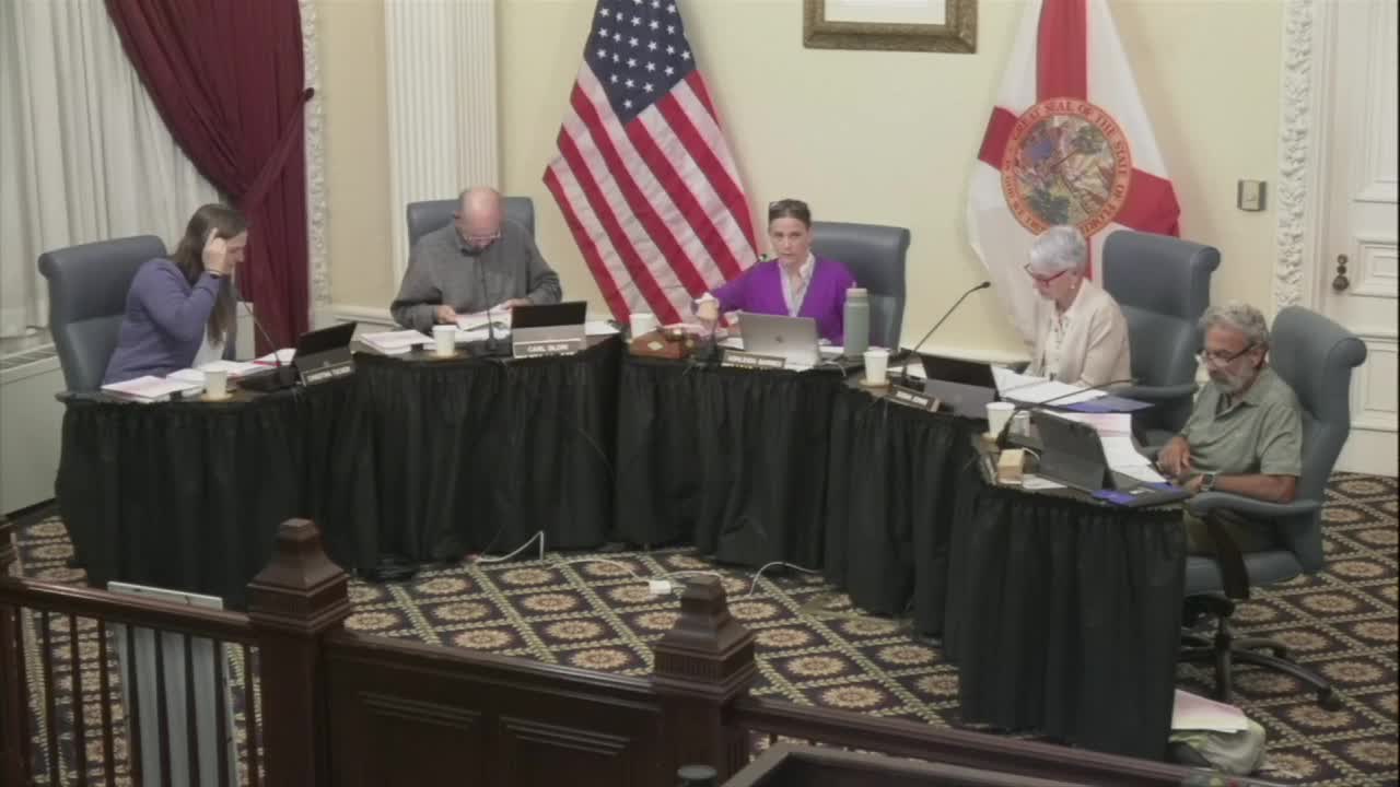 Board recommends land‑use change and approves use‑by‑exceptions for cafe/dog‑park at Flagler Crossing parcel with conditions