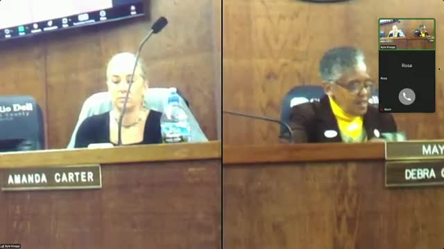 Council holds first reading of truck-parking ordinance, directs staff to study two-hour limits