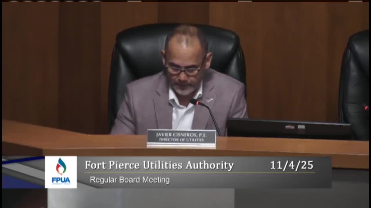 FPUA recognizes local businesses, residents and sheriff's office for service and cooperation