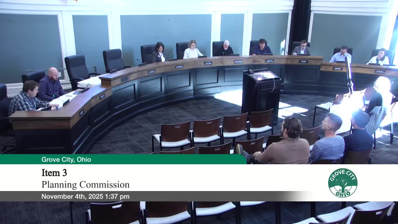 Commission forwards recommendation for 3,000 sq ft Columbus Powersports storage building on Holm Road