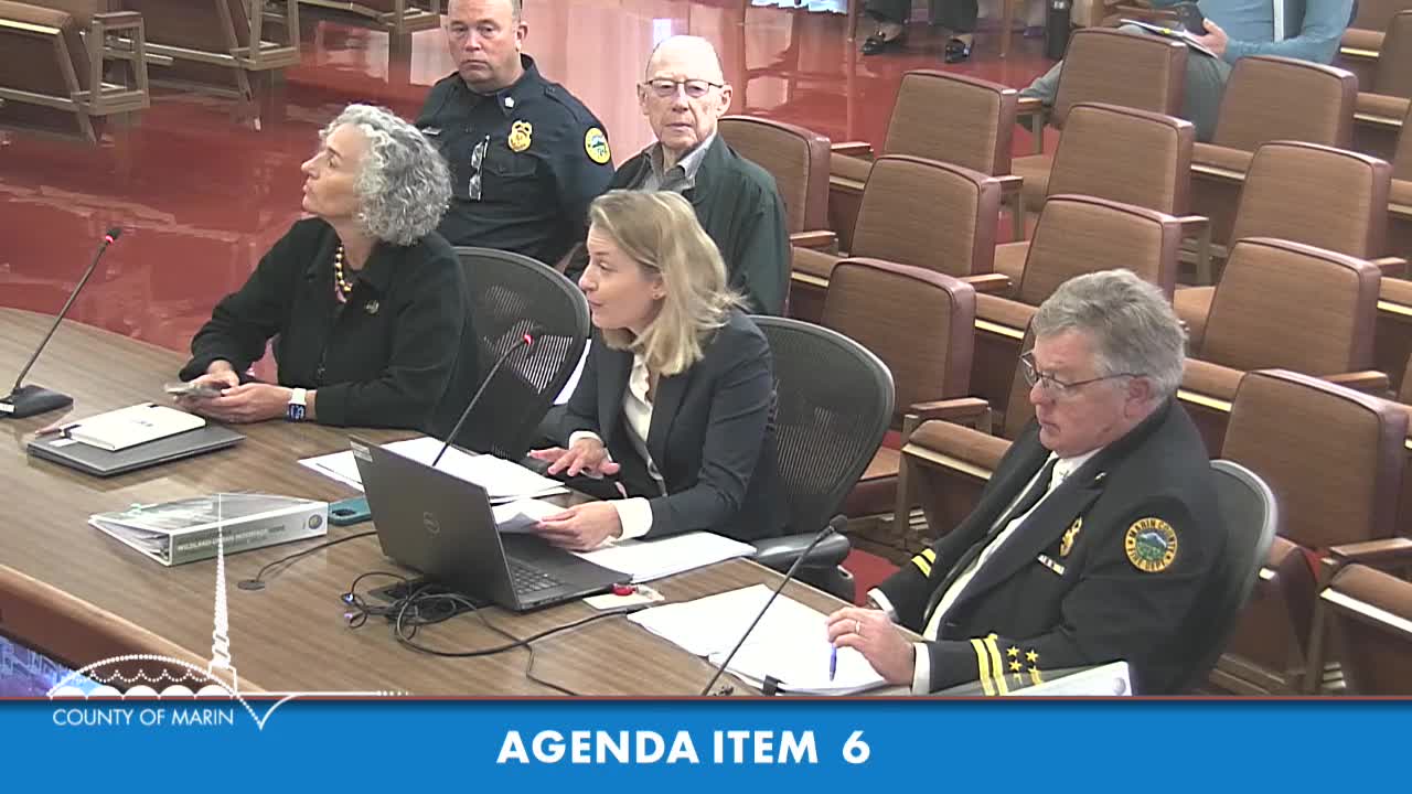 Marin Board adopts 2025 state building code with added local WUI amendments; limits treated‑wood option for new construction