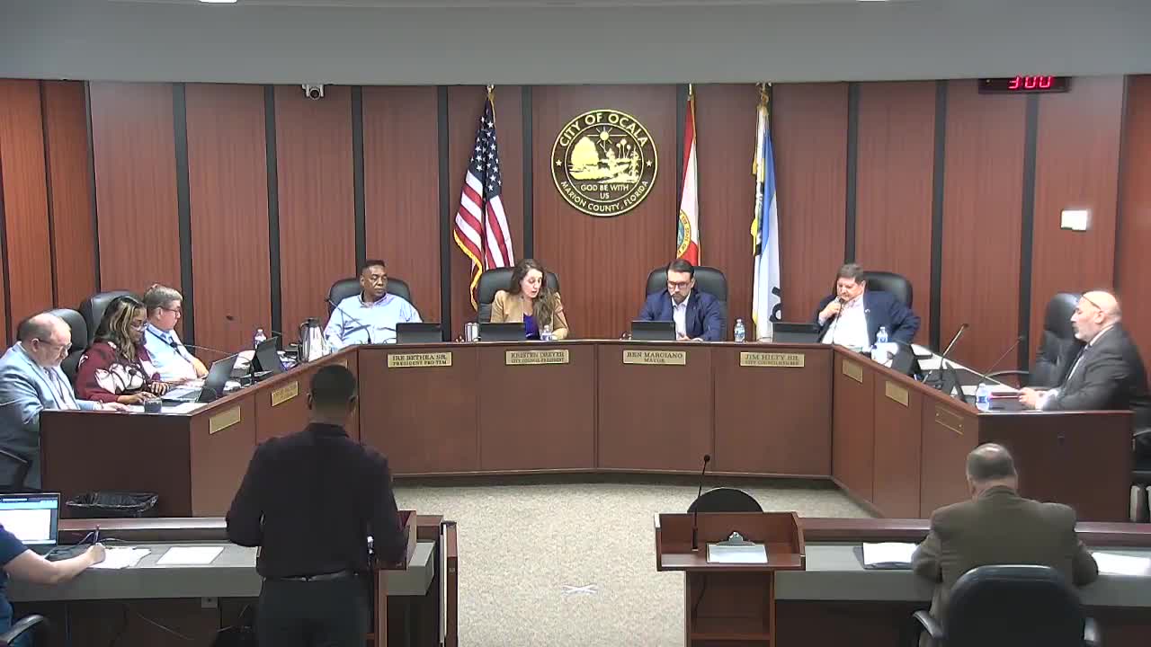 Ocala CRA tables Marion Hotel redevelopment agreement after dispute over parking-lot reverter and $2.9 million incentives