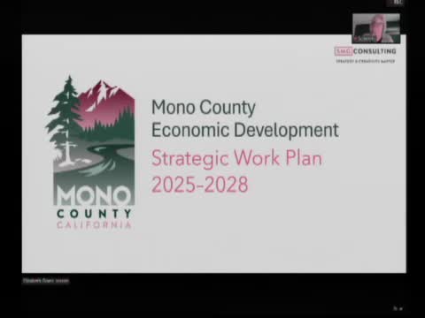 Consultant presents county economic development 'road map'; supervisors urge focus, funding and cross‑department collaboration