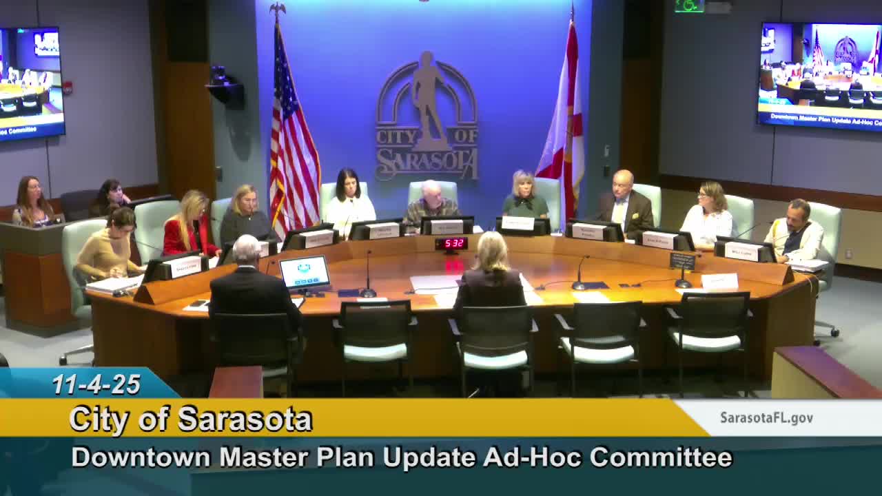 Ad hoc committee adds two community members to evaluation panel for downtown master plan solicitation
