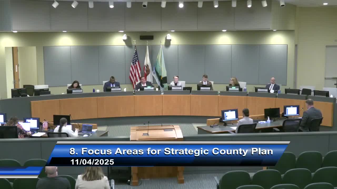 Board approves six focus areas for Strategic Plan 2032 after community outreach; staff to draft indicators