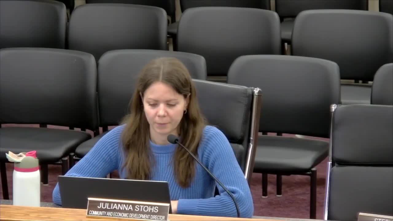 Planning commission recommends ordinance clarifying treatment of agricultural outbuildings under building and zoning codes