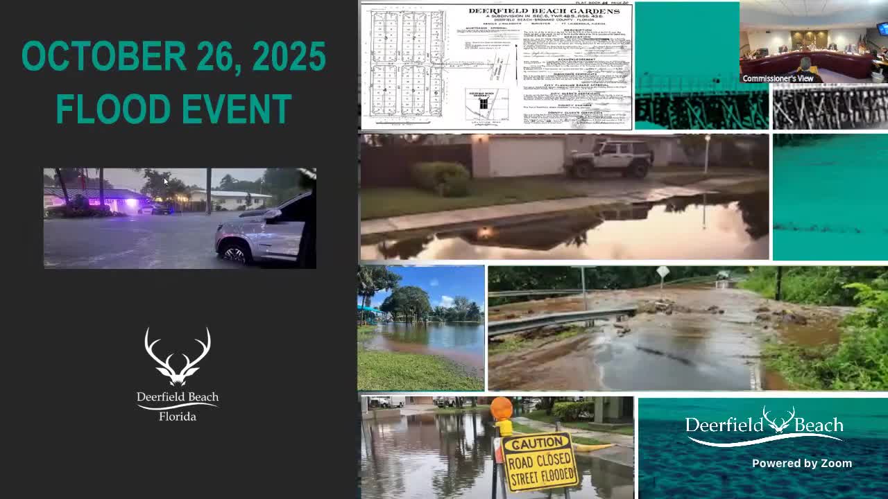 Deerfield Beach vows faster engineering review after record rainfall floods Southeast Eighth Avenue neighborhood