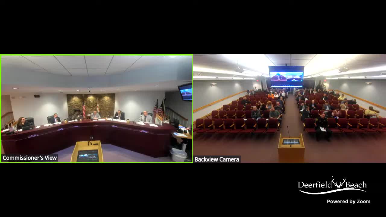 Votes at a glance: Deerfield Beach Commission (Nov. 4, 2025)