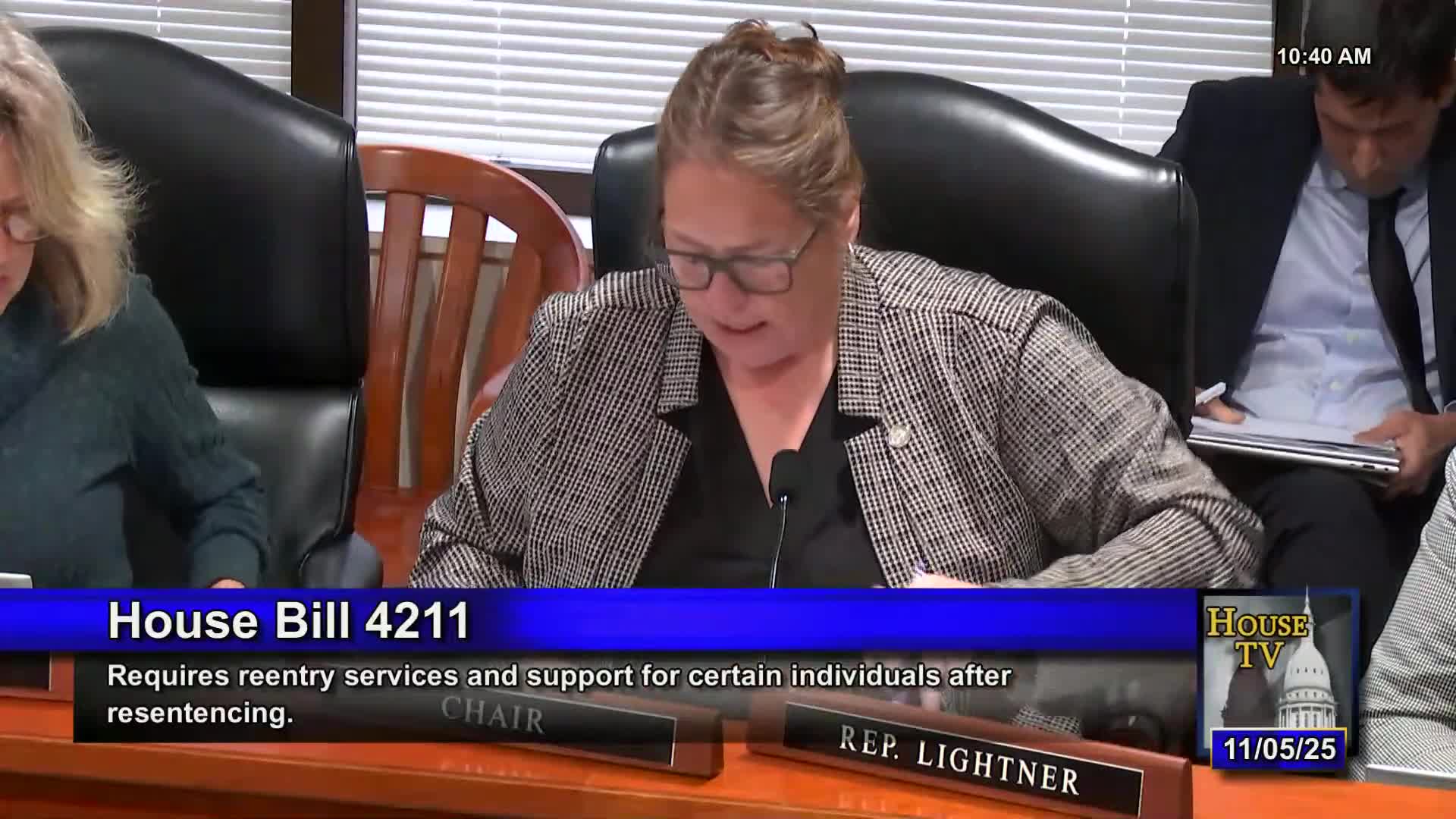 Committee approves H‑3 substitute clarifying resentencing eligibility and reentry funding