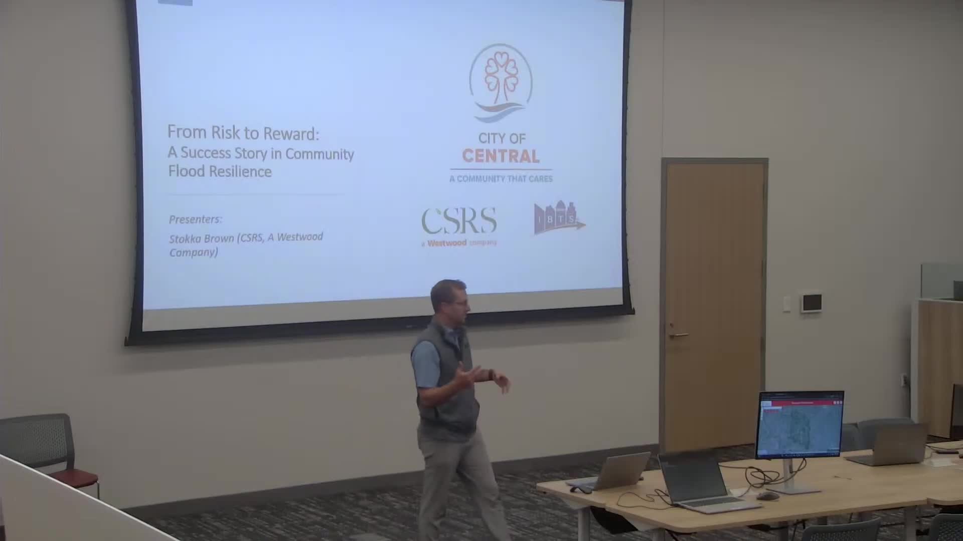 Central staff update stormwater master plan, demo Early Flows and report FEMA insurance gains