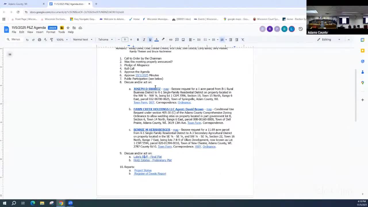 Planning commission approves Hintz Estates preliminary plat
