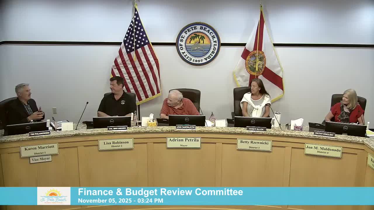 Committee pushes for public CIP mapping, parks inventory and clearer lease process