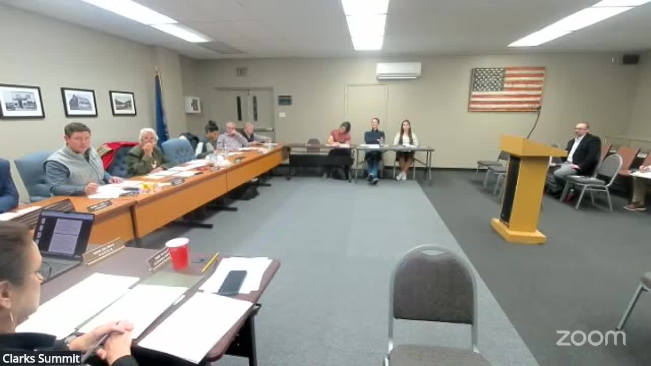 Clarks Summit council donates surplus police cruiser, approves advertising 2026 budget after trimming paving