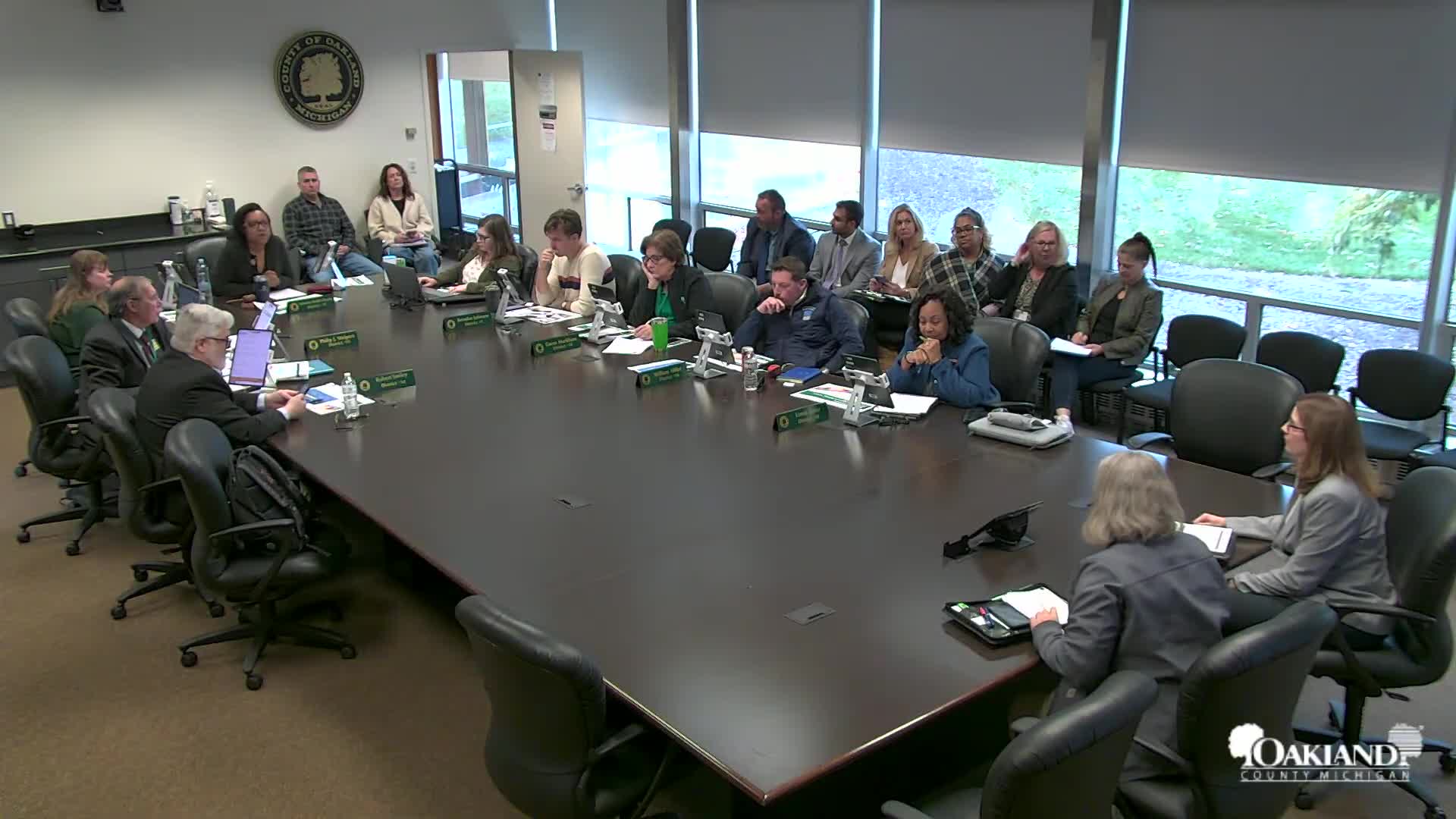 County finds Waterford solid‑waste processing application administratively complete; forwards resolution to state