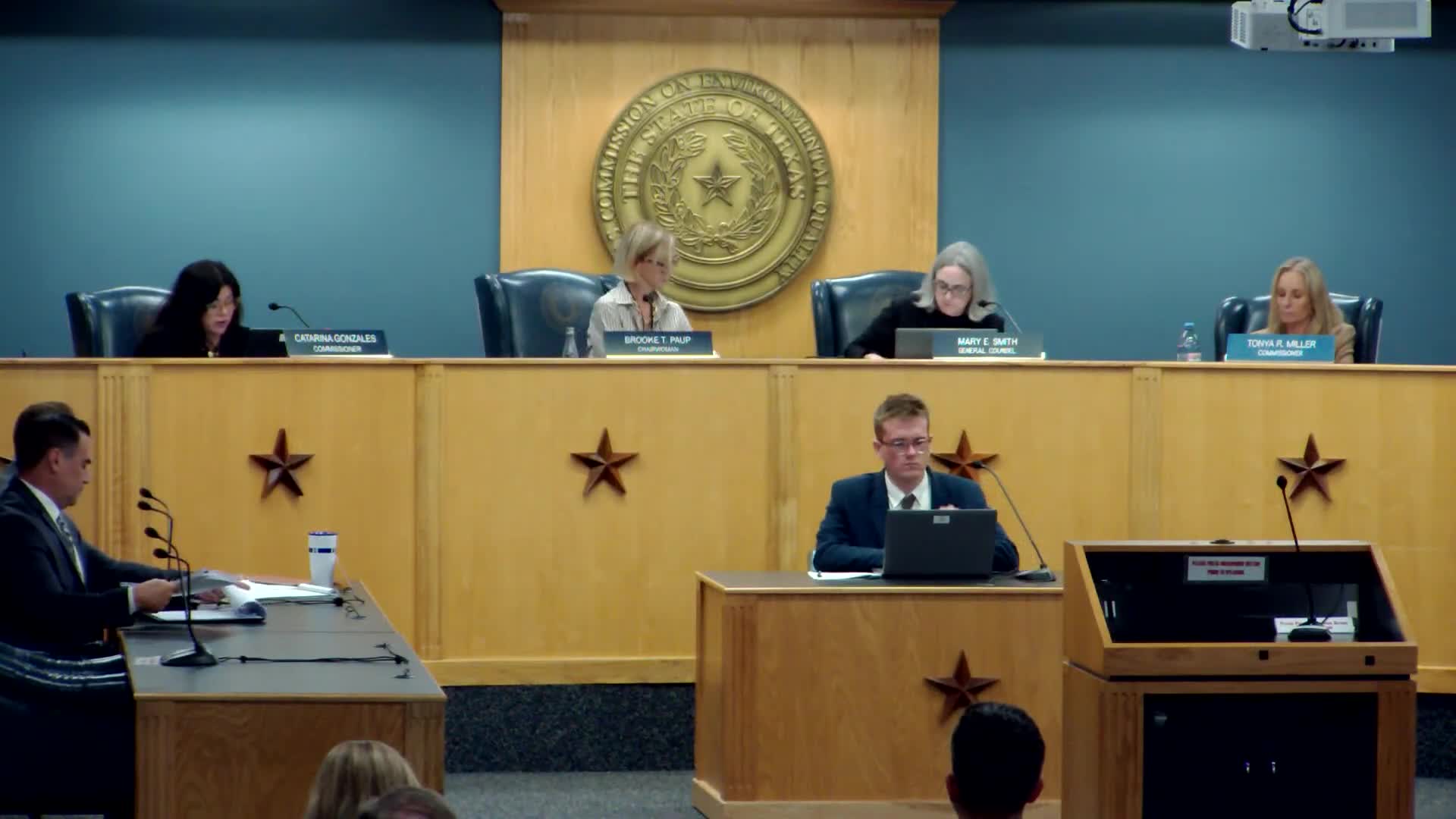 TCEQ denies hearing requests and issues Raptor Ready Mix concrete batch-plant registration under statute limiting standing