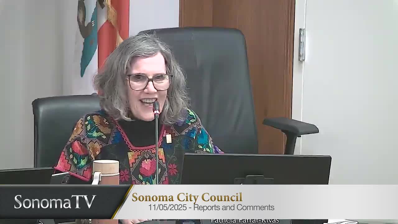 Sonoma proclaims November as Native American Heritage Month; Graton Rancheria representative accepts