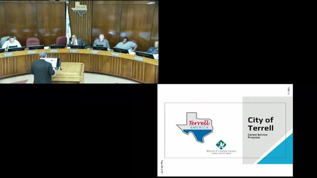 Terrell staff weigh polycart options after pilot; council asks for more analysis