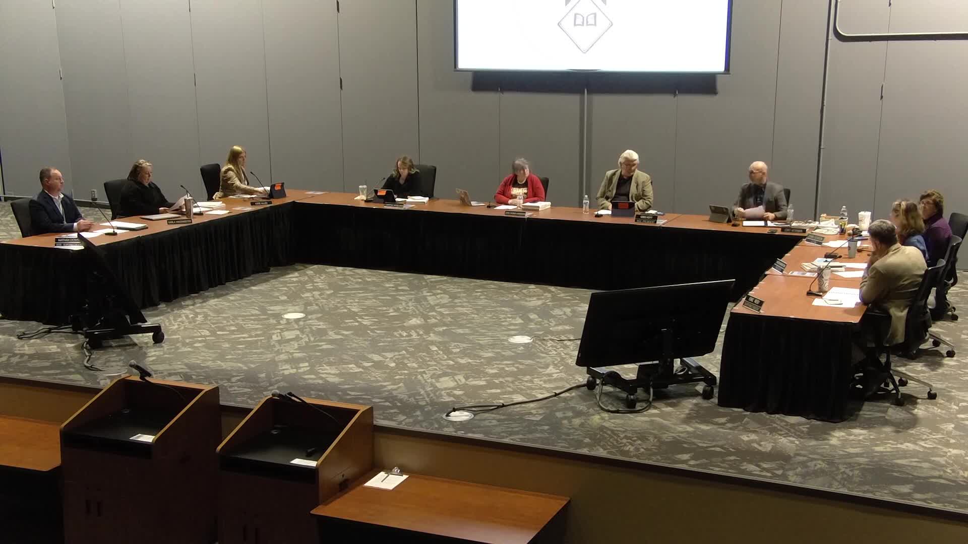 Board approves three facilities contracts; consent agenda passes