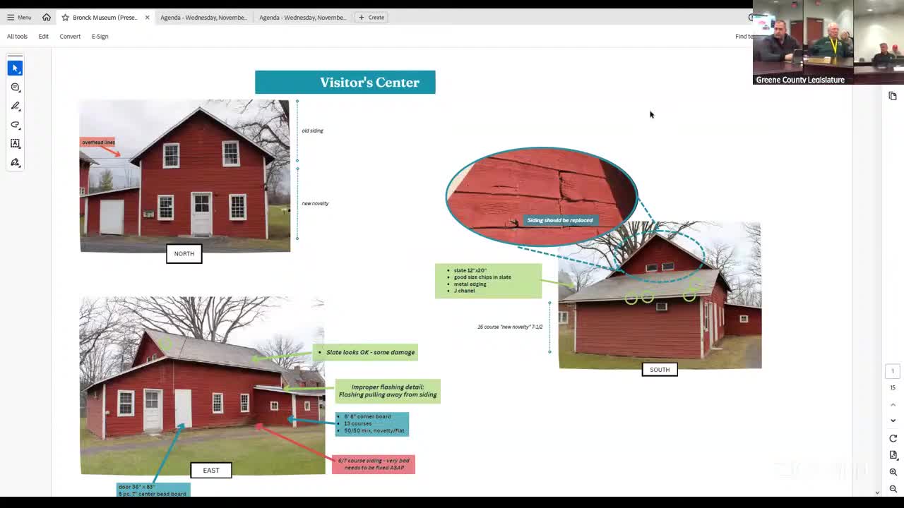 Greene County Historical Society asks county to release $37,000 appropriated last year to help stabilize museum campus