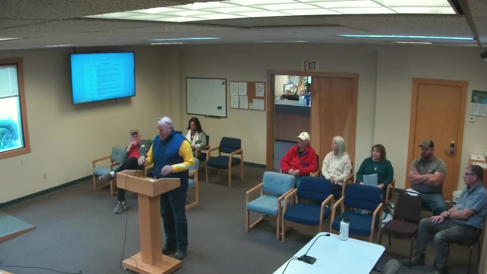 Commissioners approve Old Town Road temporary bridge floodplain permit; contractor says work is ahead of schedule