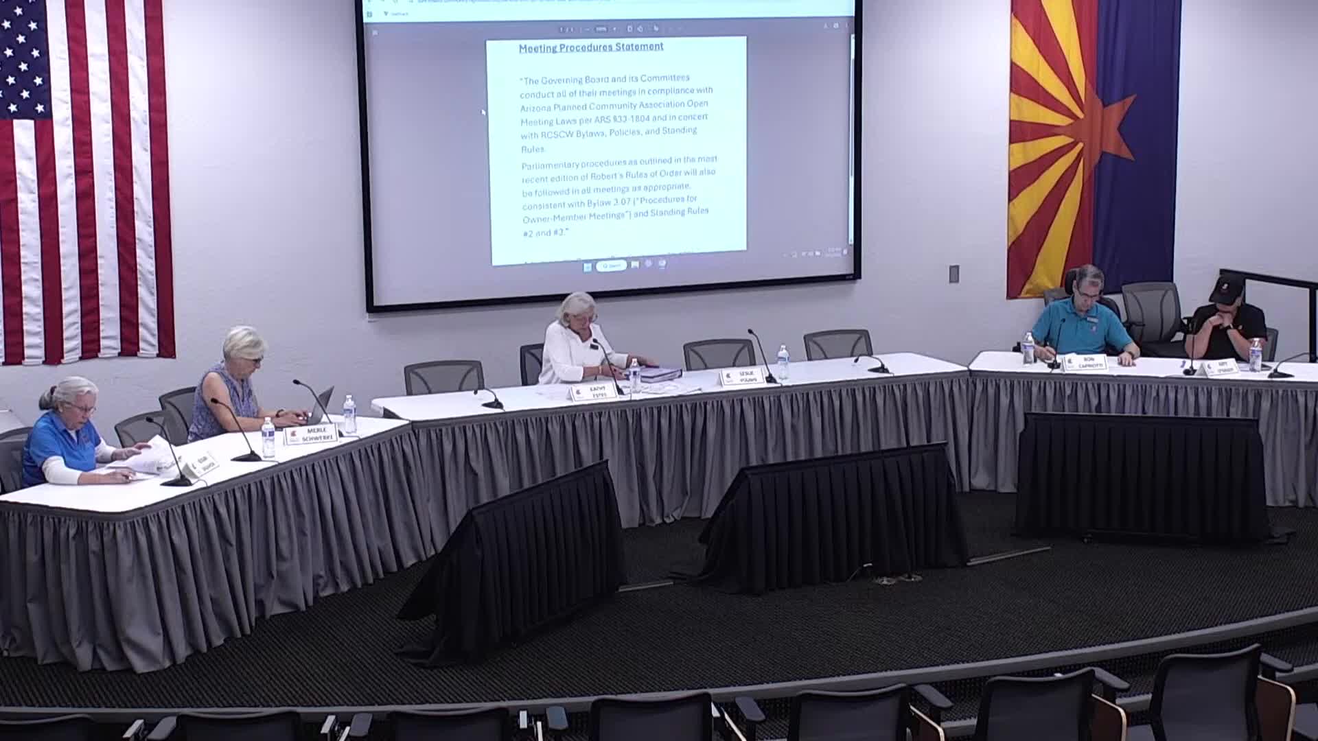 Sun City West committee revises candidate orientation, tightens rules on campaigning and confirms election timeline