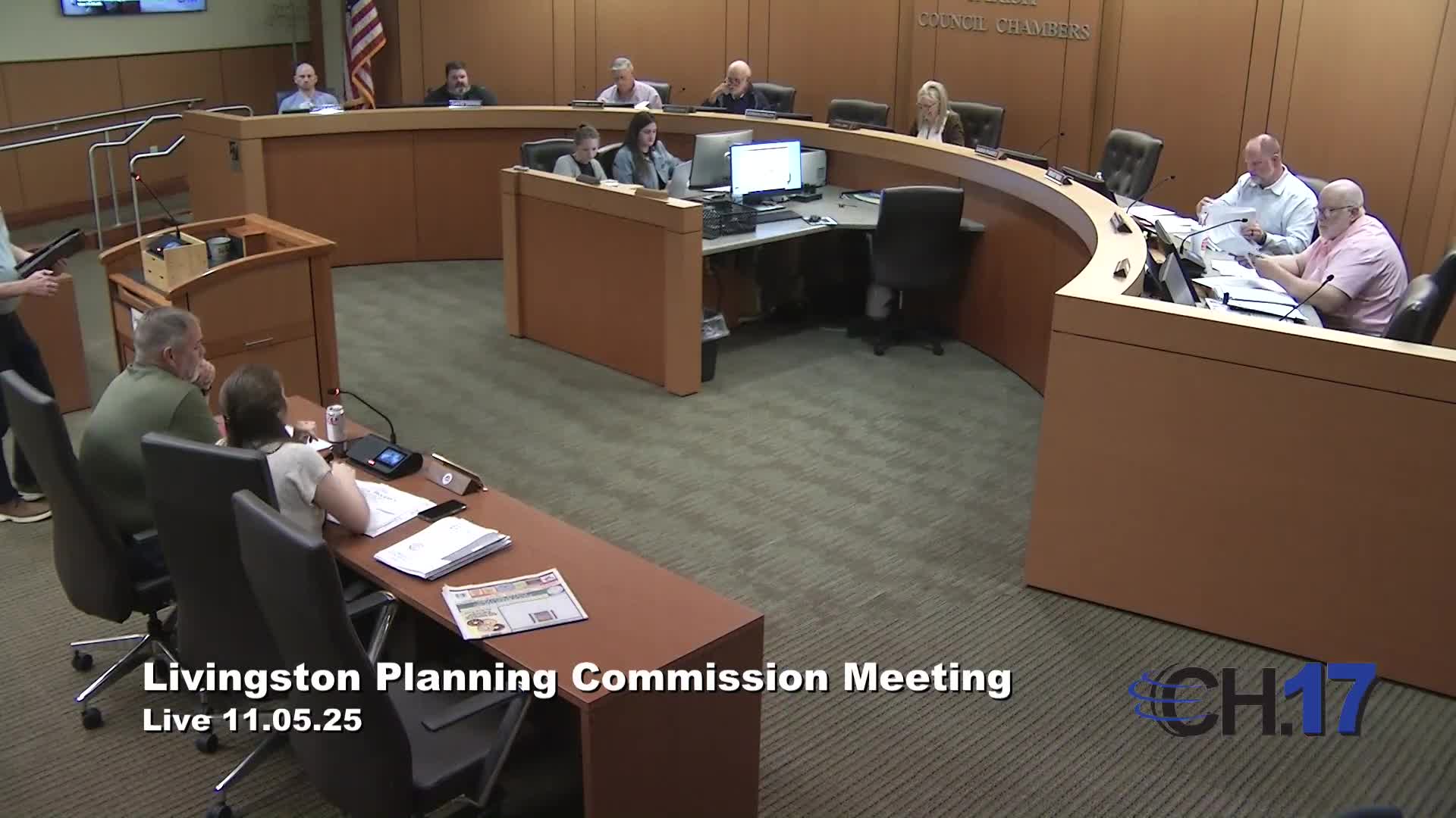 Planning Commission conditions Coastal Process 3 final site plan on Coastal Oaks Industrial Park construction‑plan approval