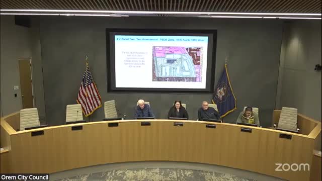 Commission backs zoning text change to allow indoor 'paddle' gym in PD‑36