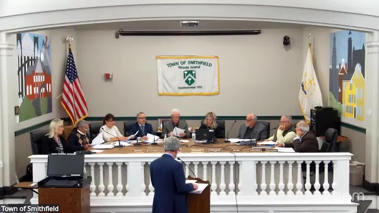 Smithfield board sets July 8, 2026 meeting, grants extension for 23-021, and records incomplete 25-018 application