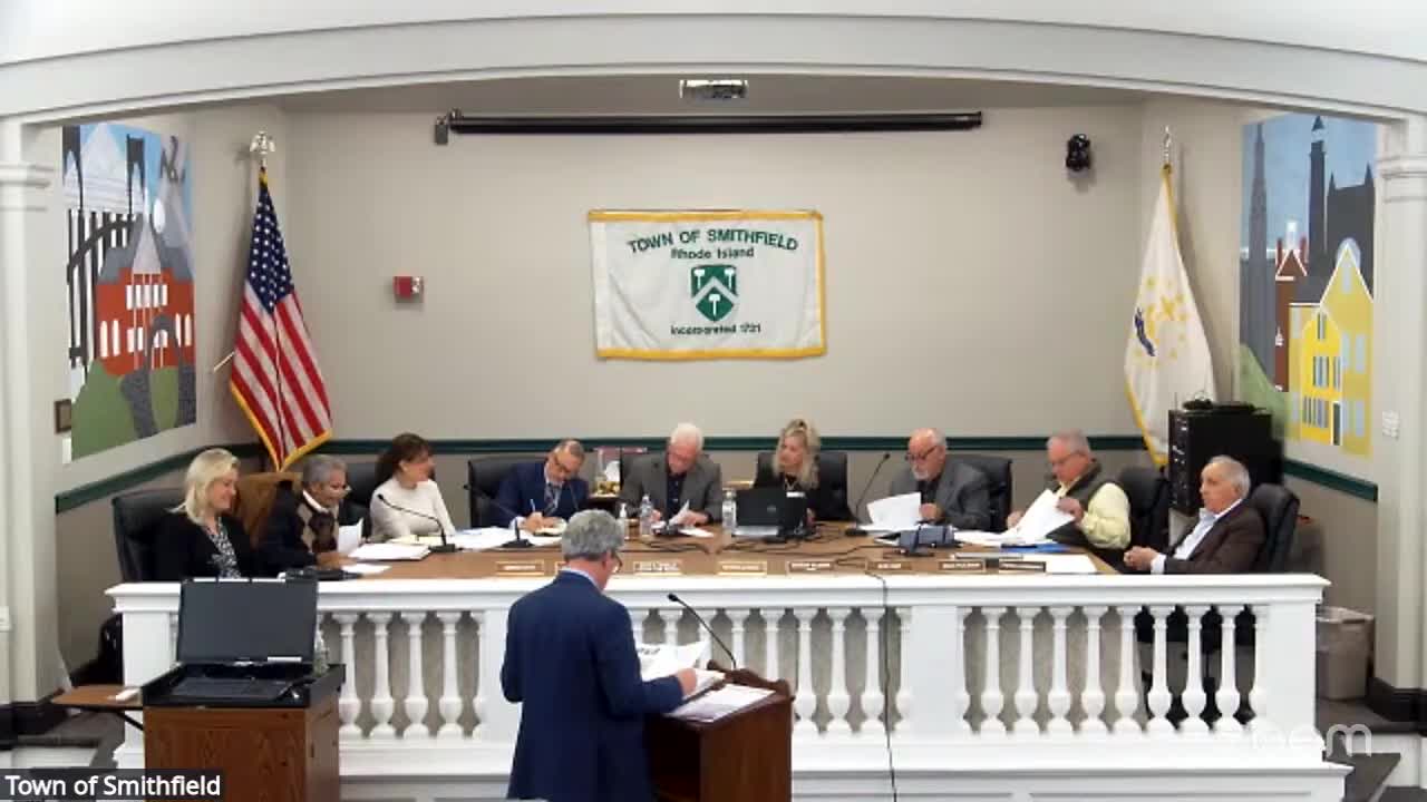 Smithfield zoning board approves ADU at 7000 Howard Drive with conditions to limit bedroom count and runoff