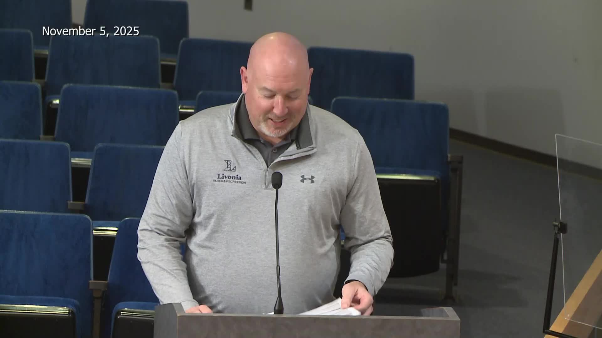 Livonia council places parks and public-works equipment purchases, tree programs on consent