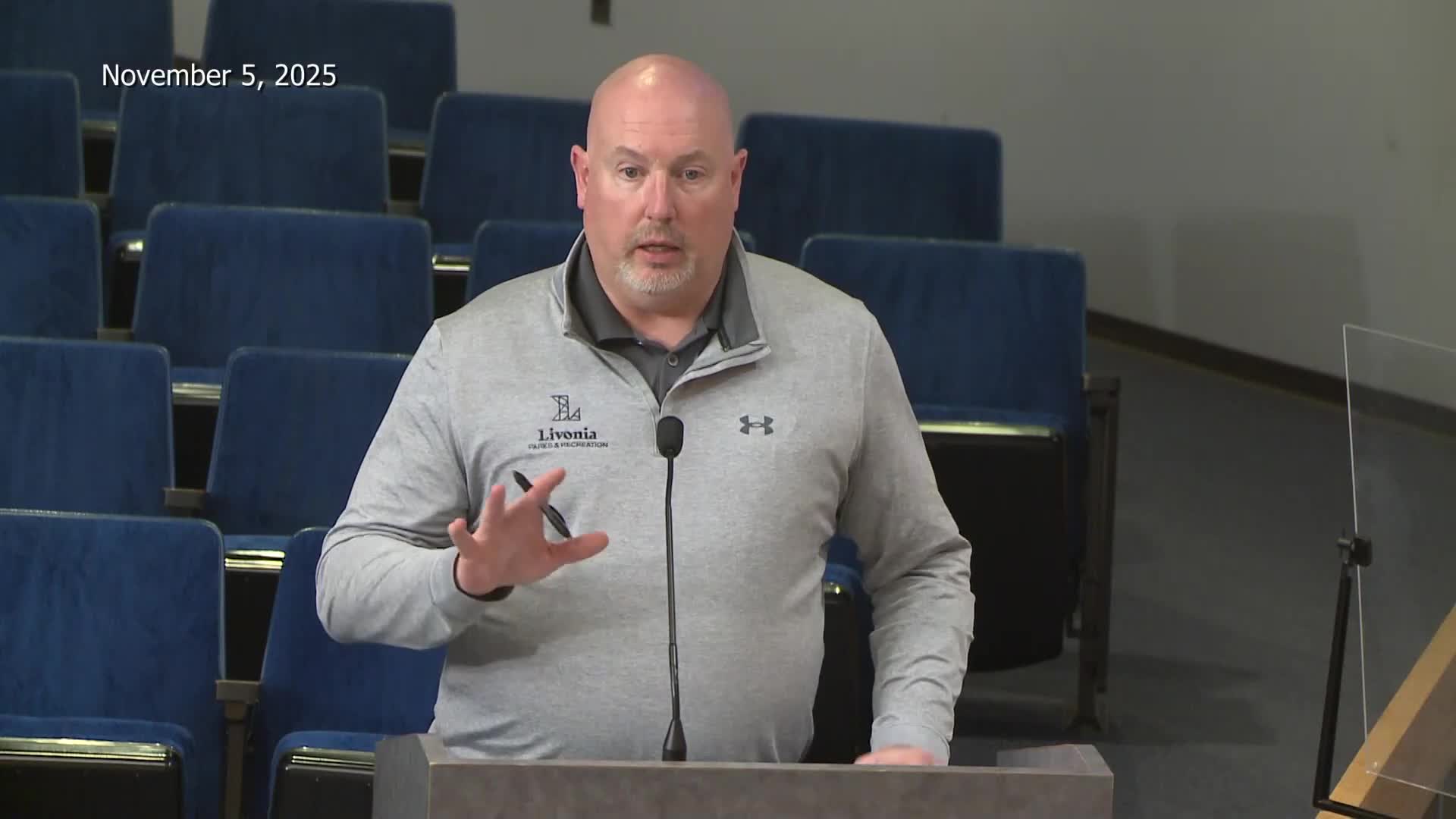 Livonia approves emergency replacement of rec center fire strobes after code, seizure risk found