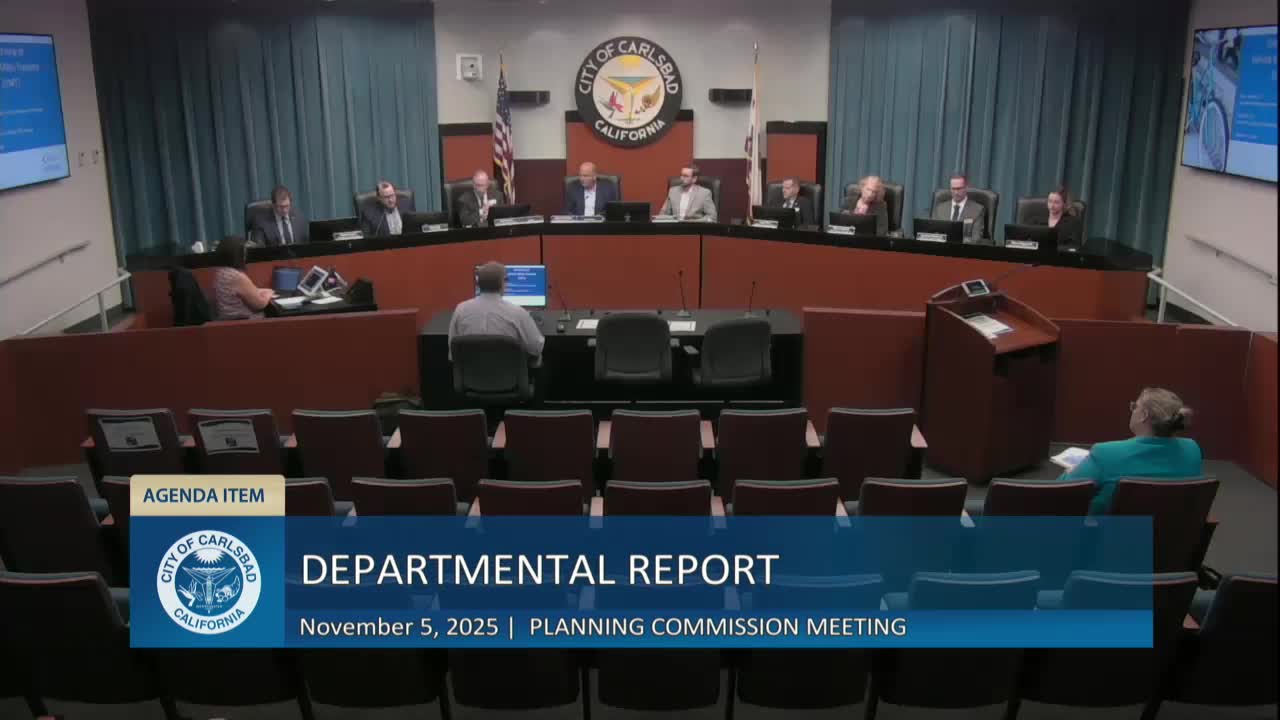 Carlsbad planners briefed on VMT rules, thresholds and monitoring under CEQA