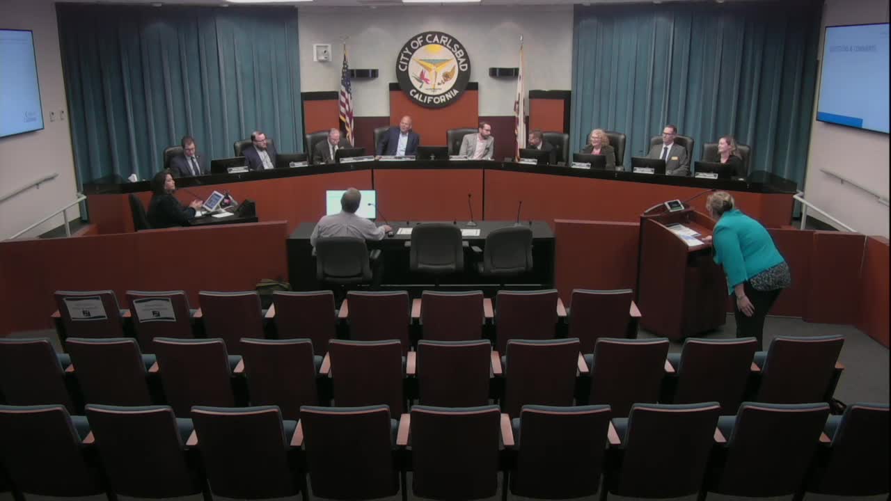 Carlsbad Planning Commission adopts 2026 meeting calendar