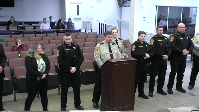 Warren County Sheriff’s Office introduces new deputies and investigators
