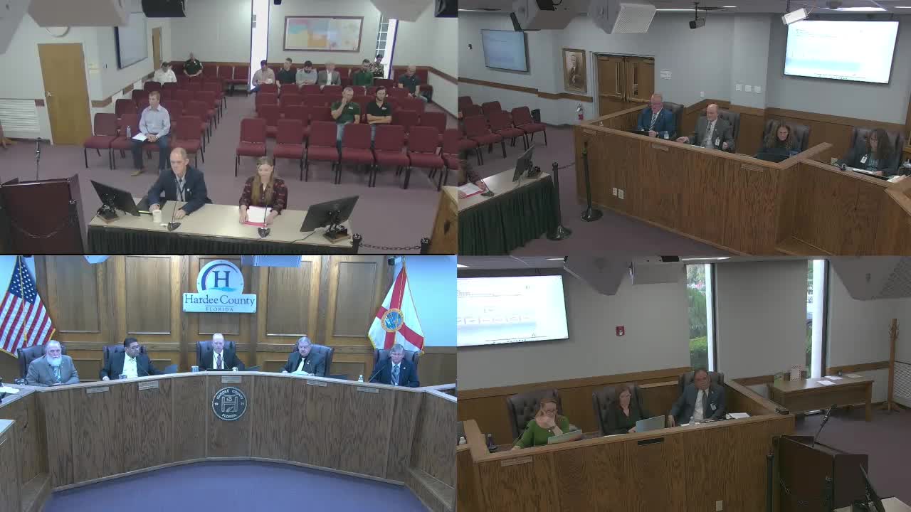 Commissioners approve first reading to rezone about 6 acres from R‑3 to FR (Ordinance 2025‑07)