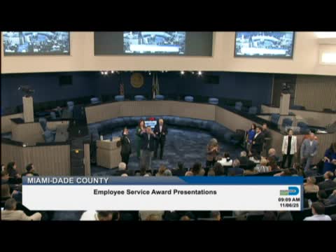 Miami‑Dade County honors staff with 30, 35 and 40‑year service awards